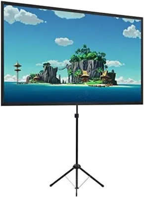 Produktbild von Famanu Beamerleinwand - 100 Zoll, 16:9, tragbar