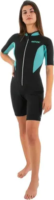 Produktbild von Seacsub Look 2.5 Mm Damen-shorty Mit Kurzen Ärmeln Blau,Schwarz S Frau Blau,Schwarz S