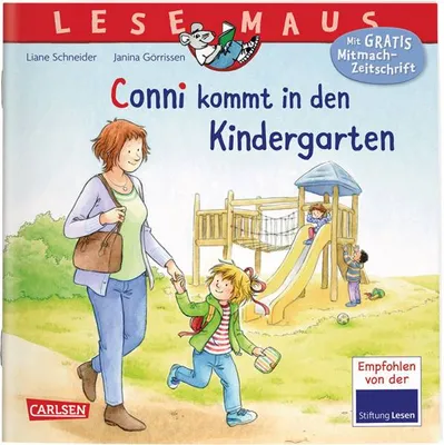 Immagine prodotto di LESEMAUS 9: Conni kommt in den Kindergarten (Neuausgabe)