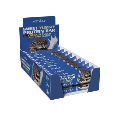 Zdjęcie produktu dla 20 x Sweet Yummy Protein Bar Cocoa baton kakaowy z białkiem Activlab