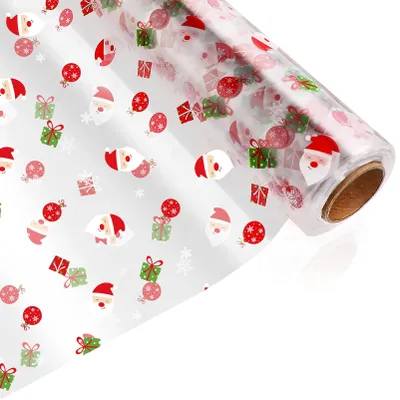 Obrázok produktu pre Priehľadná celofánová fólia na balenie darčekov, 80 cm x 30 m