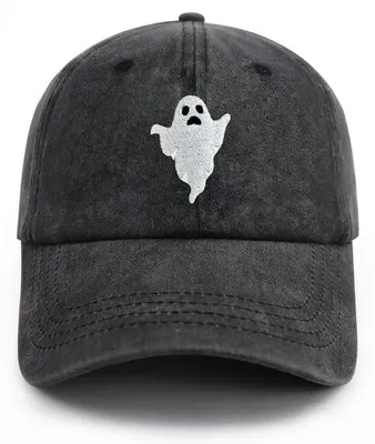 Produktbild von Halloween-Baseballkappe – Verstellbar und atmungsaktiv, schwarz