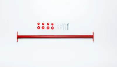 Produktbild von DICE Metall-Reckstange 90 cm rot Rot