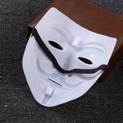 Produktbild von Vendetta-Maske Horror für Halloween, ausgefallenes Kostümzubehör für Erwachsene
