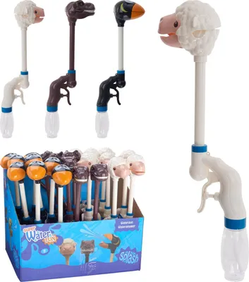 Produktbild von Wasserpistole mit Tiermotiven, 38 cm