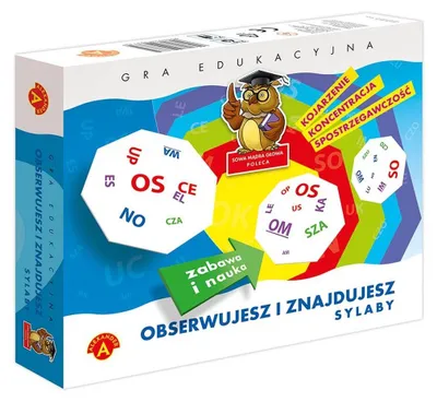 Zdjęcie produktu dla Gra Sylaby obserwujesz i znajdujesz