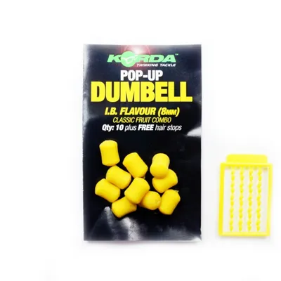 Obrázok produktu pre Korda Plávajúce Imitácie Návnad Pop Up Dumbells I. B. - Žltá Ovocný Mix 8 mm