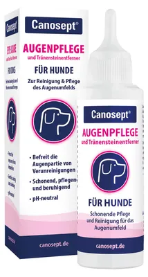 Produktbild von Canosept Augenpflege für Hunde 120 ml