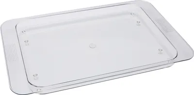 Produktbild von Dietz Rollator Tablett für Taima XC, GT, M & Banjo, transparentes Acryl, 39,5x25,8x2,5 cm (BxTxH), erhöhter Rand, rutschfest, wetterbeständig, uneingeschränktes Sichtfeld, mit Sitzflächen-Steckvorrichtung.