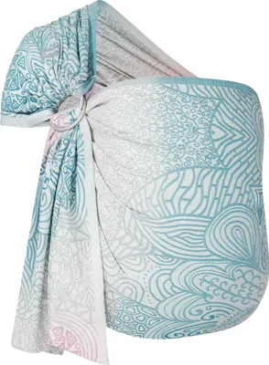 Produktbild von HOPPEDIZ Babytragetuch Ring-Sling kbA Jaipur creme