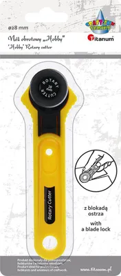 Zdjęcie produktu dla Nóż Titanum modelarski Hobby obrotowy 28mm
