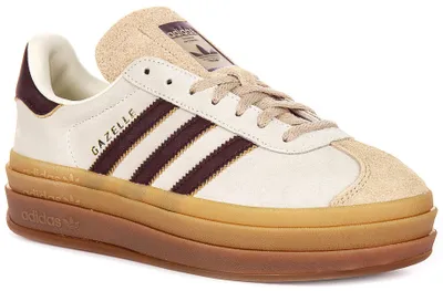 Produktbild von Adidas Gazelle Bold W In Beige For Women – 7 UK - 40 2/3 EU - 8.5 US / Beige