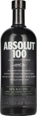 Immagine prodotto di 1 l Flasche Absolut Edel Vodka 100 Proof | 50 % vol | 1,0 l