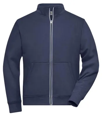 Produktbild von James and Nicholson - "Solid" Jacke für Herren - Arbeit LT6040 (5XL) (Marineblau)