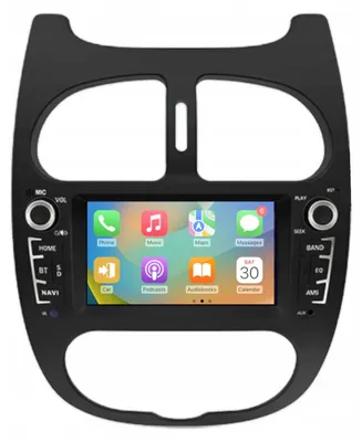Zdjęcie produktu dla Radio Android do Peugeot 206 (2001-2016) Carplay Android Auto Wifi