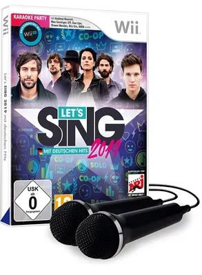 Produktbild von Let's Sing 2019 mit deutschen Hits [+ 2 Mics] (WII)