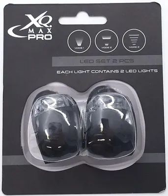 Produktbild von Set Von Silikon Led Fahrrad Leuchten Vorne Und Hinten Xqmax Pro