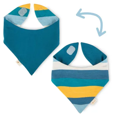 Productafbeelding van Sigikid Wendehalstuch, blauw en fel, voor babyjongens