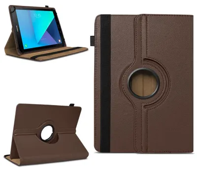 Produktbild von Schutzhülle kompatibel für Samsung Galaxy Tab 4 / 3 10.1 Tablet Hülle Case CoverFarben:Braun