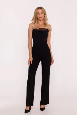 Produktbild von Stylove Elegante Hosen für Frauen Mosesek S418 schwarz M