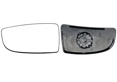 Produktbild von ALKAR Spiegelglas Außenspiegel Links für FORD Transit Mk7 Kastenwagen (V363, FCD, FDD) mit Weitwinkelspiegel Konvex 6403666