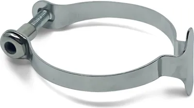 Produktbild von Fahrrad Bremszug Oberrohrschelle – Retro Design, 28,6 mm, Edelstahl