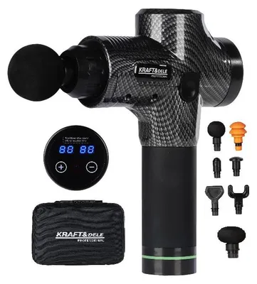Zdjęcie produktu dla Pistolet Do Masażu Masażer Do Pleców Ciała Wielofunkcyjny Kraft&Dele Kd3080