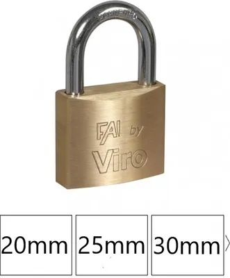 Immagine prodotto di Lucchetto Viro FAI 20 mm