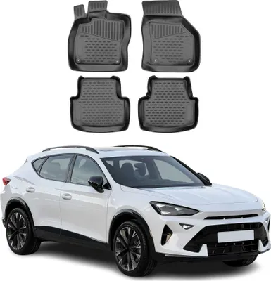 Immagine prodotto di 2020-2025 Cupra Formentor tappetini TPE nero 4 pz