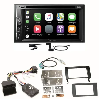 Produktbild von Pioneer AVH-Z3200DAB Carplay Bluetooth Einbauset für Mercedes SLK R171 ab 2008