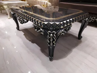 Zdjęcie produktu dla Designerski stolik kawowy do salonu nowoczesny drewniany stolik kawowy