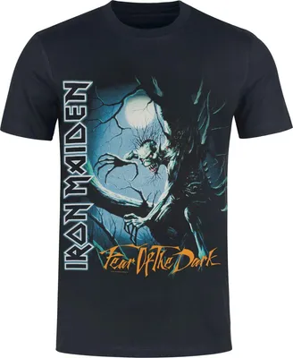 Produktbild von Iron Maiden T-Shirt Herren Fear Of The Dark - Heavyweight schwarz XXL