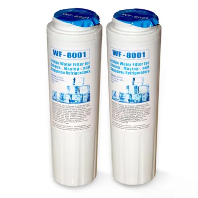 Produktbild von 2x WF-8001  Wasserfilter, kompatibel Maytag UKF8001 Kühlschrankfilter