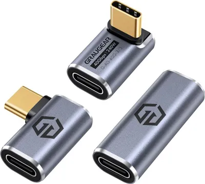 Produktbild von 40Gbps USB-C Adapter Aluminium 3er Pack