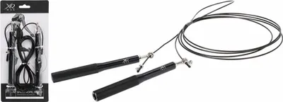 Immagine prodotto di Speed Skipping Rope Manici Regolabili In Alluminio 300 Cm Xqmax Nero