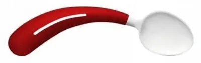 Image de SUNDO Curved spoon for people with rheumatism - Left-handers