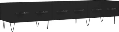 Obrázok produktu pre vidaXL TV skrinka čierna 150x36x30 cm Materiál drevo