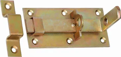 Produktbild von 2 Türschloßriegel Türriegel Schubriegel 130 /60 Sicherheits-Schlossriegel gerade G