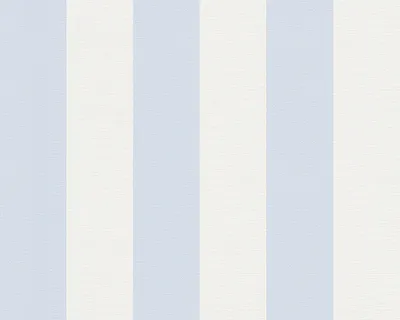 A seamless pattern of vertical stripes in light blue and white.