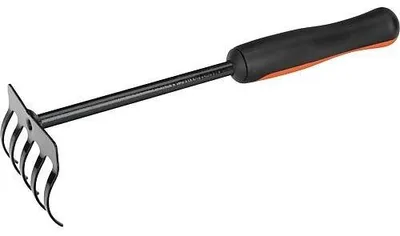 Zdjęcie produktu dla Grabie do krawędzi trawnika Bahco z dwukomponentowym uchwytem, 440 mm