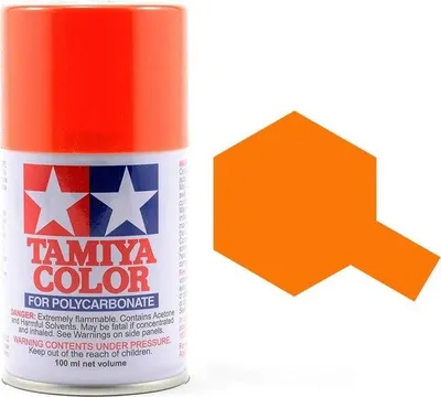 Produktbild von Tamiya Color PS-62 Reines Orange (ENEOS) Polycarbonat-Spray 100 ml