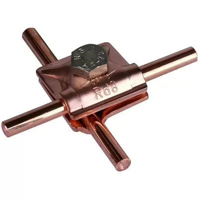 Zdjęcie produktu dla Zacisk Cu hc do Rd 8mm - Uniwersalny zacisk łączący 390 057