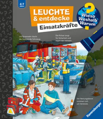Produktbild von Wieso? Weshalb? Warum? Leuchte und entdecke - Einsatzkräfte