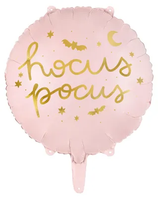 Rosaner Helium Luftballon mit Zauberspruch