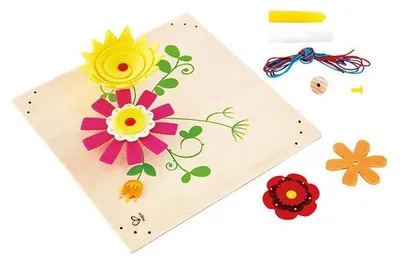 Image de Hape Art & Craft Set de bricolage Plaisir des fleurs ensoleillées, E5122