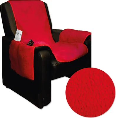 Immagine prodotto di Copripoltrona in Lana 147x147cm (rosso), coprisedia