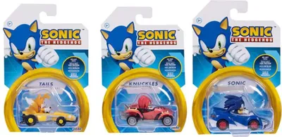 Obrázek produktu pro Jakks Pacific Sonic The Hedgehog Vehicle Figure Series 6 Blue Blue Jedna velikost
