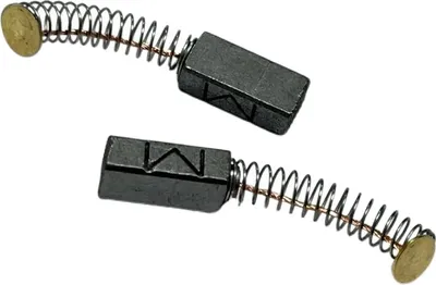 Produktbild von 2x Motorkohlen Kohlebürsten 6x8x17mm für Schleifmaschinen, Schwingschleifer, Kreissägen, Bandsägen, Gehrungssägen, Bohrmaschinen, Polierer, Fräser etc
