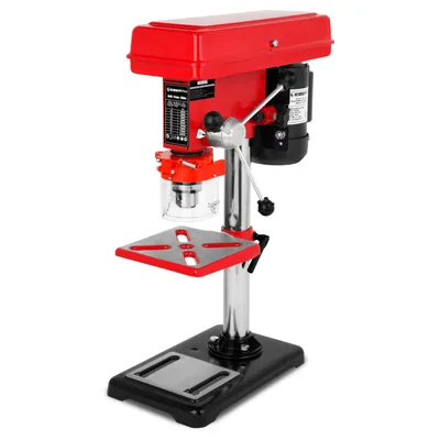 Obrázok produktu pre Stolová vŕtačka EBERTH 350 W, zdvih vretena 50 mm, 5 rýchlostí max. 2650 ot/min, podlahová vŕtačka so skľučovadlom Ø1,5-13 mm