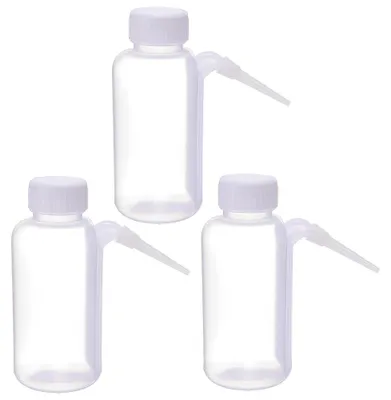3er-Pack 250 ml Spritzflaschen aus Kunststoff, transparent